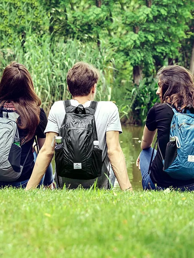18 L Hiking Backpack Lightweight Packable Backpack Daypack Packable Rain Waterproof Ultra Light (UL) Waterproof Zipper Foldable Outdoor Camping / Hiking Climbing Cycling / Bike Traveling Nylon Navy