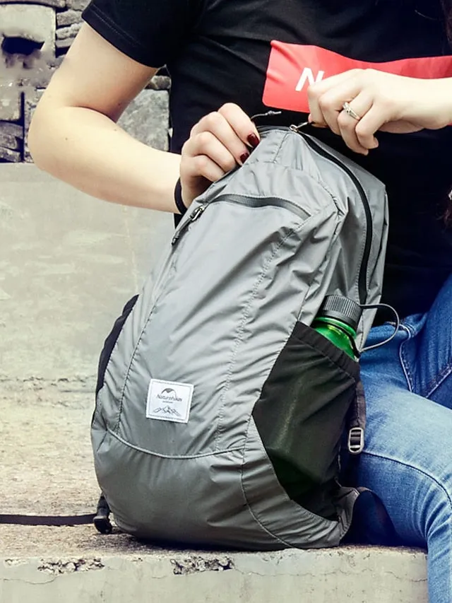 18 L Hiking Backpack Lightweight Packable Backpack Daypack Packable Rain Waterproof Ultra Light (UL) Waterproof Zipper Foldable Outdoor Camping / Hiking Climbing Cycling / Bike Traveling Nylon Navy