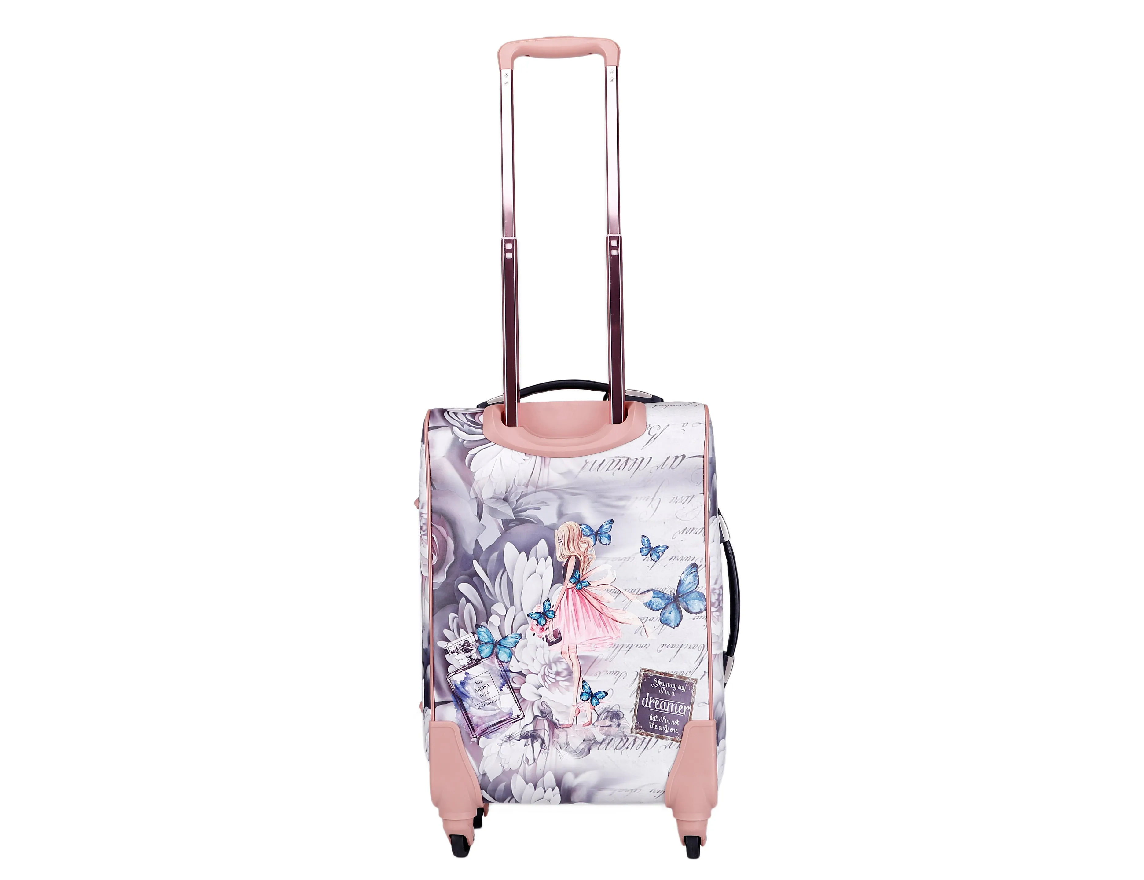 Arosa Elegant Floral Spinner Luggage