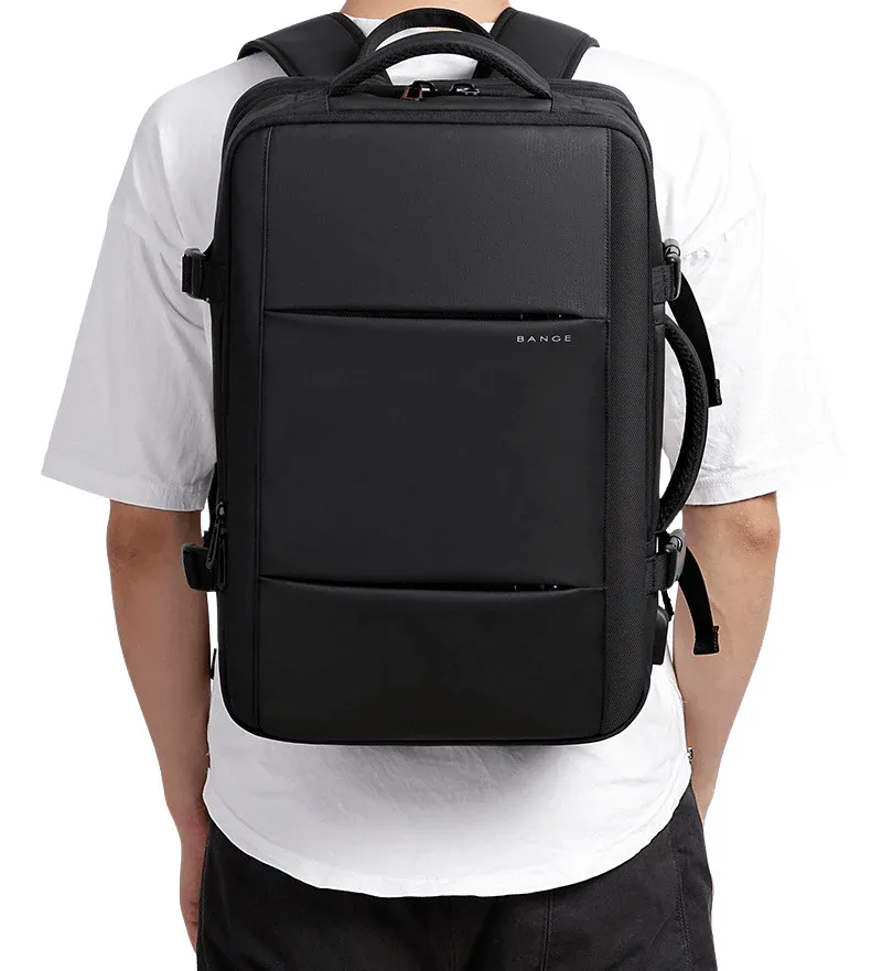 BANGE Digital Nomad Travel Backpack - Black
