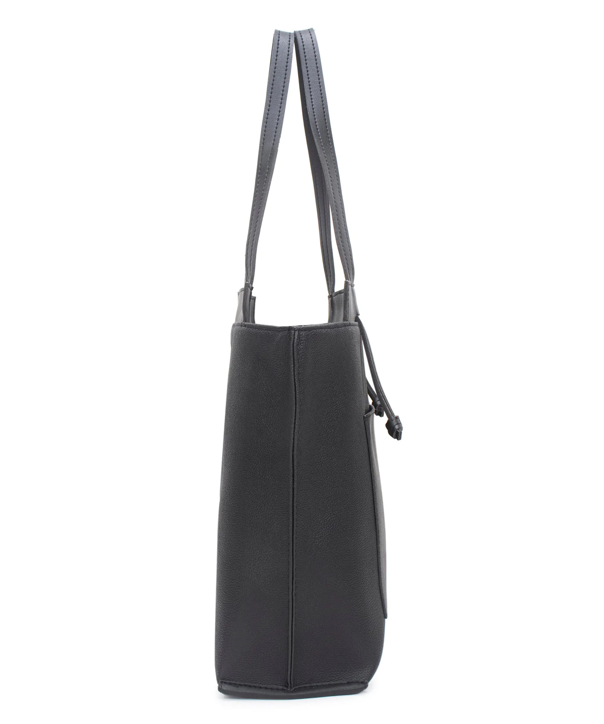 Black Oversized Shopper Bag