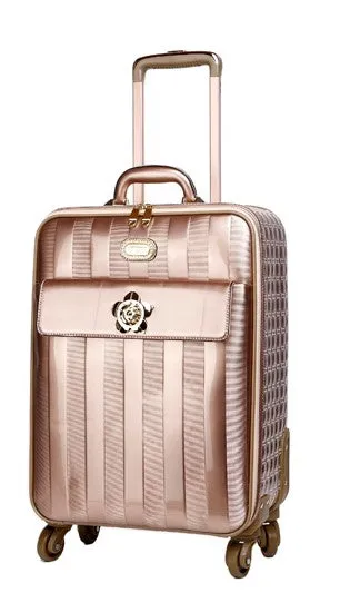 Brangio Glossy Striped Trolley Bag