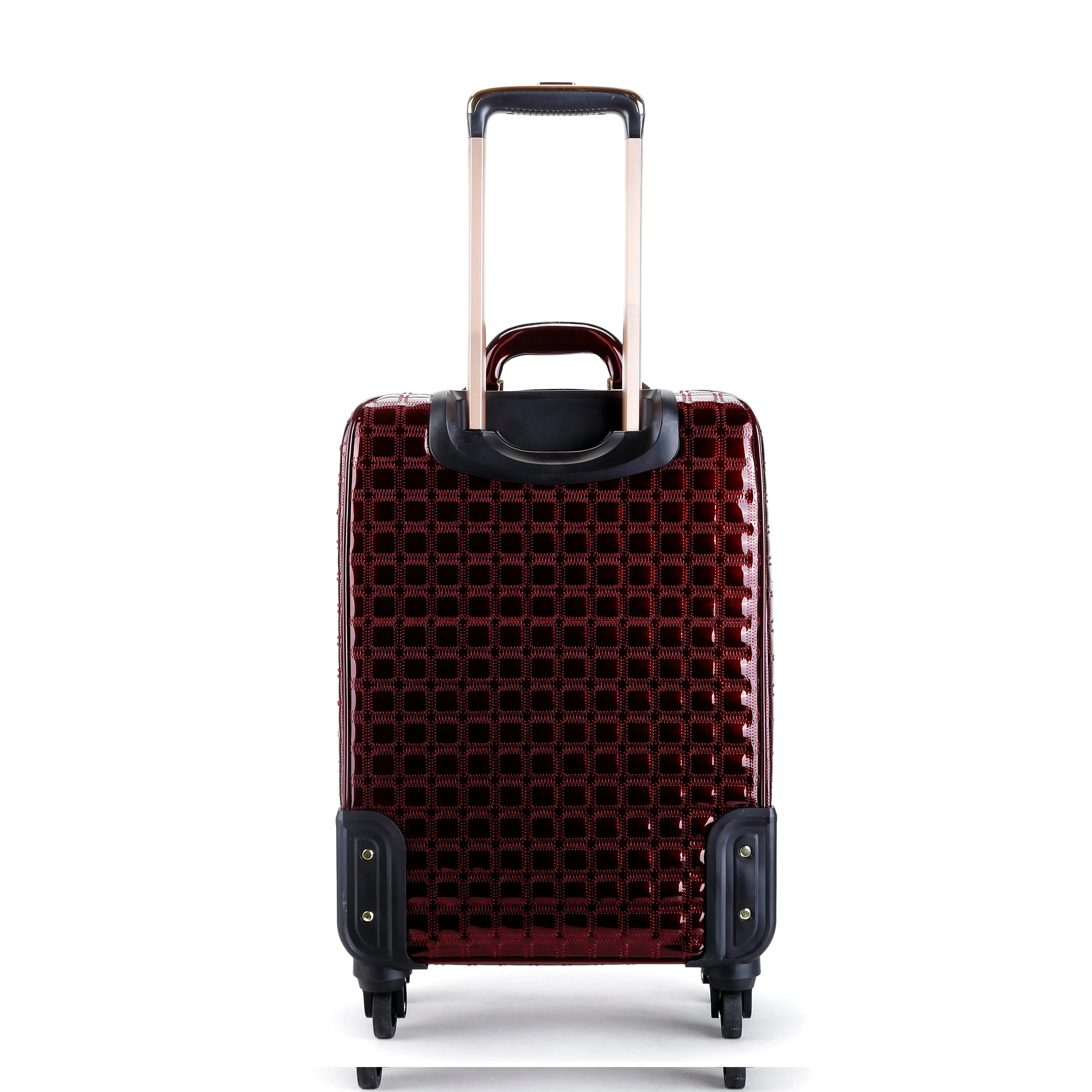 Brangio Glossy Striped Trolley Bag