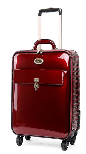 Brangio Glossy Trolley Bag with Elegant Design