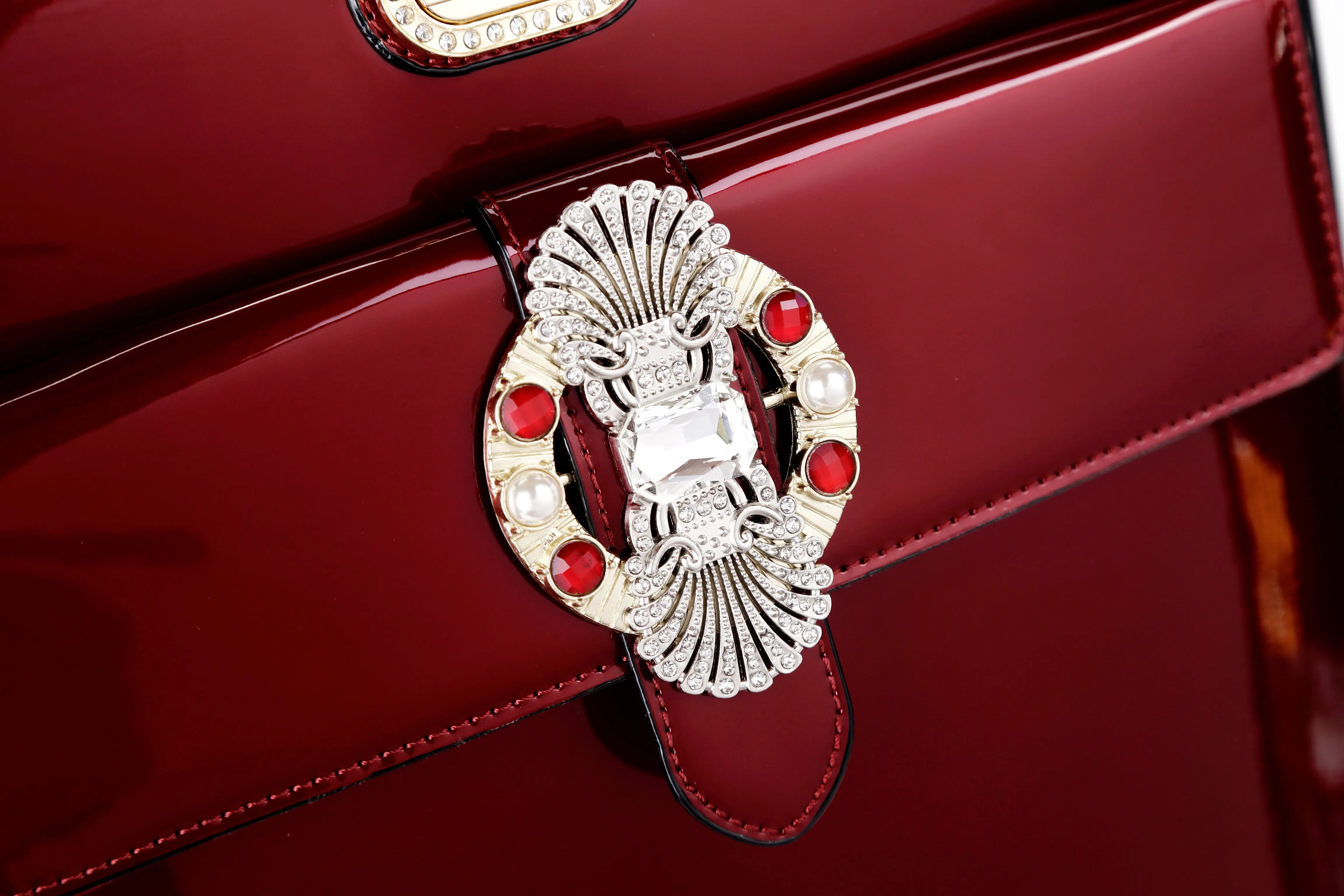 Brangio  Luxurious Glossy Trolley Bag