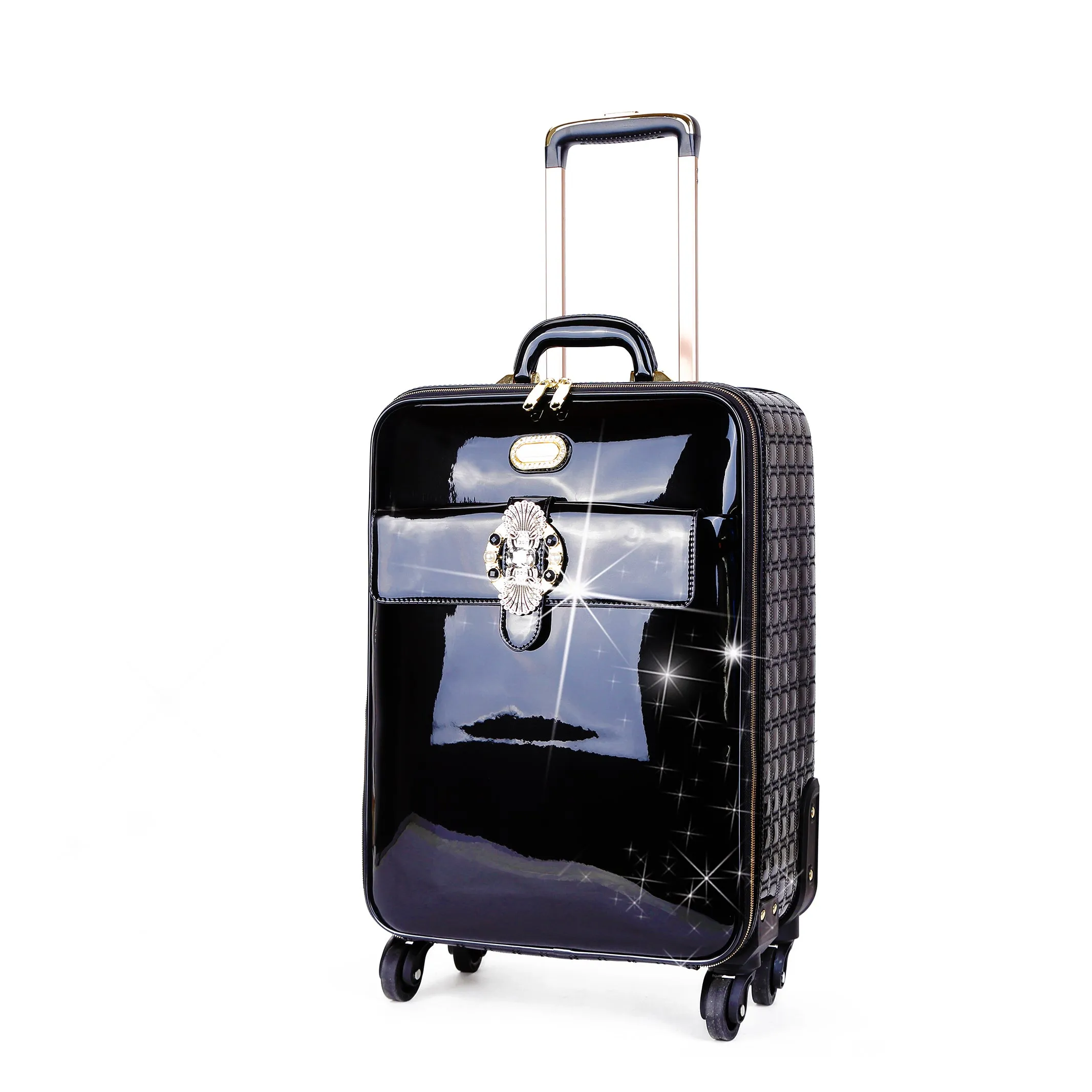 Brangio  Luxurious Glossy Trolley Bag