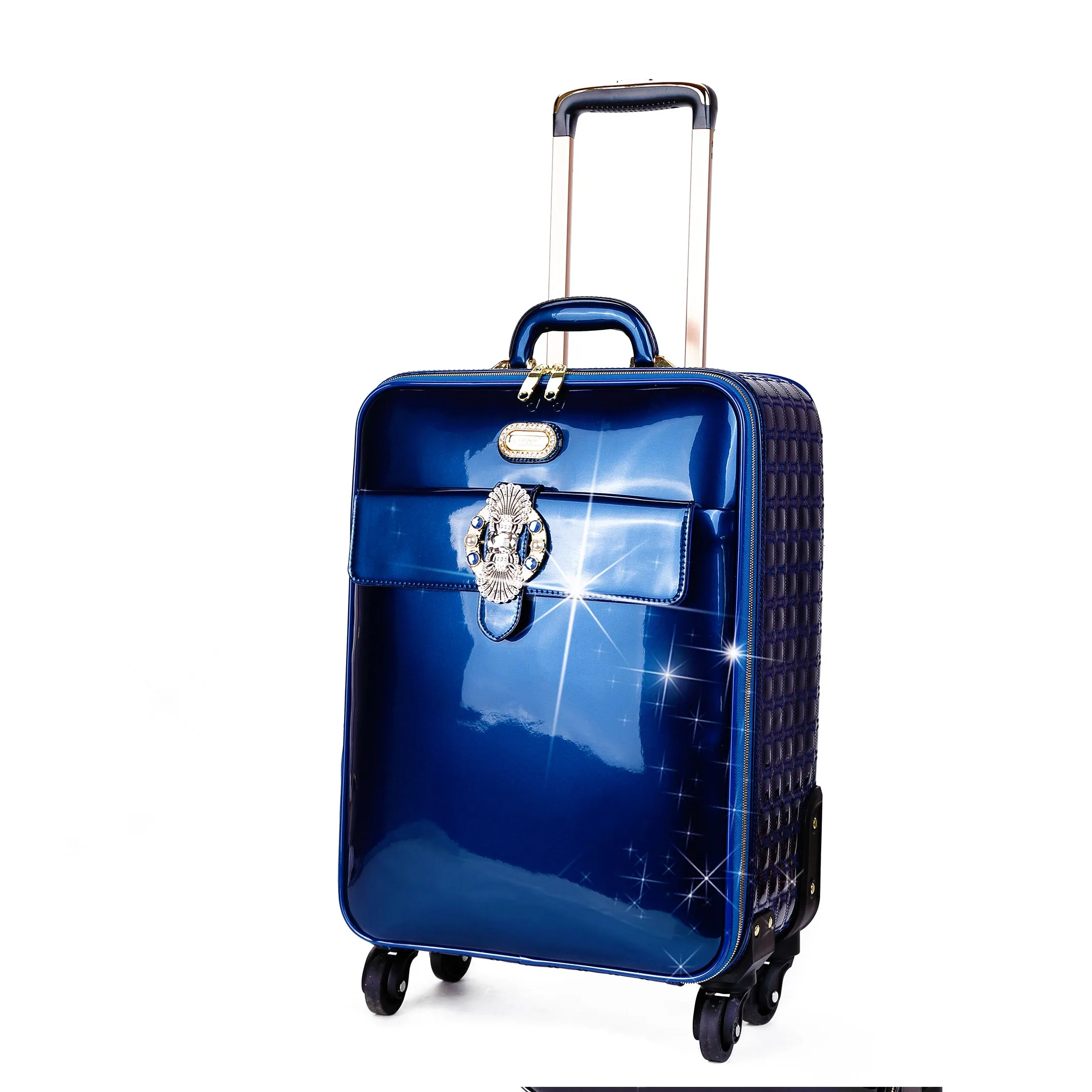 Brangio  Luxurious Glossy Trolley Bag