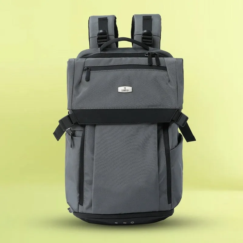 Clownfish Backpack - Versatile Travel & Office Bag | 45x35x18cm | Grey