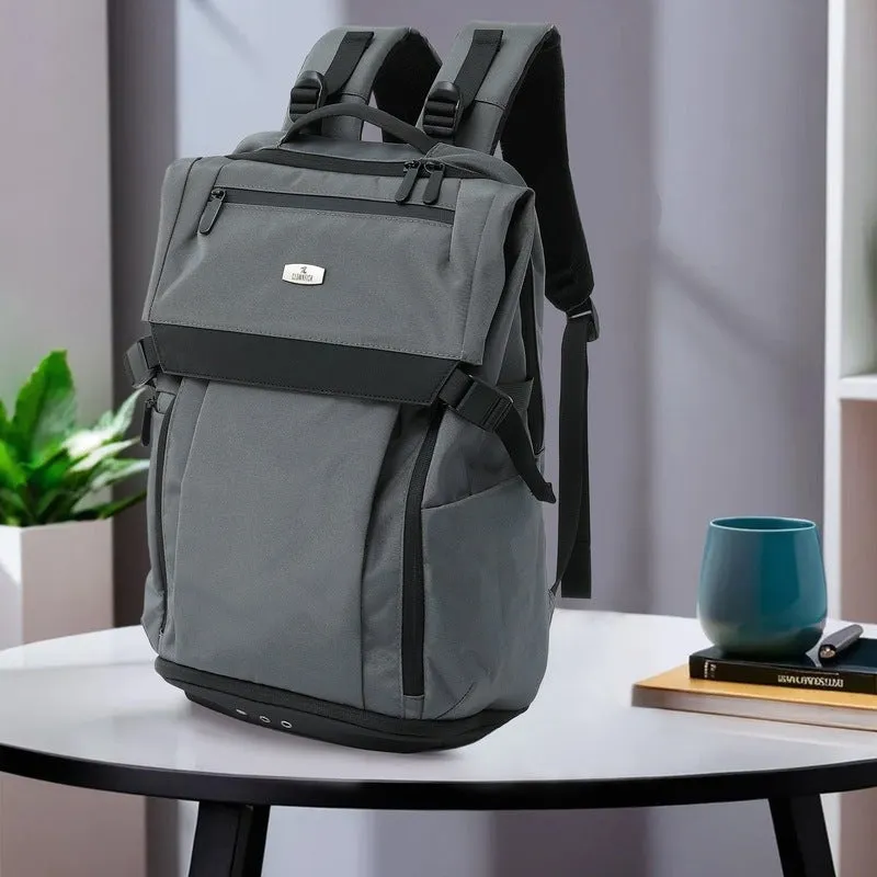 Clownfish Backpack - Versatile Travel & Office Bag | 45x35x18cm | Grey