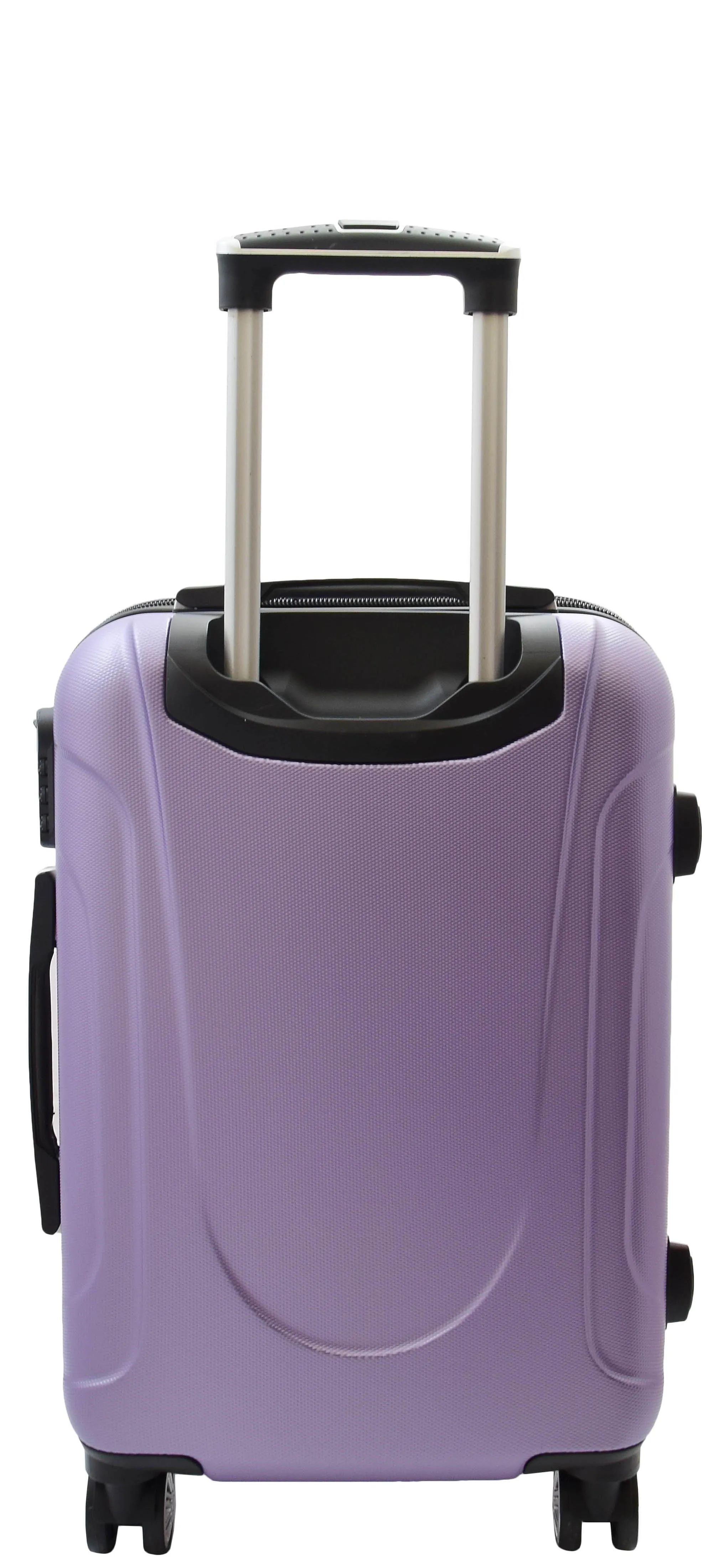 DR497 Hard Shell Four Wheel Luggage Digit Lock Purple