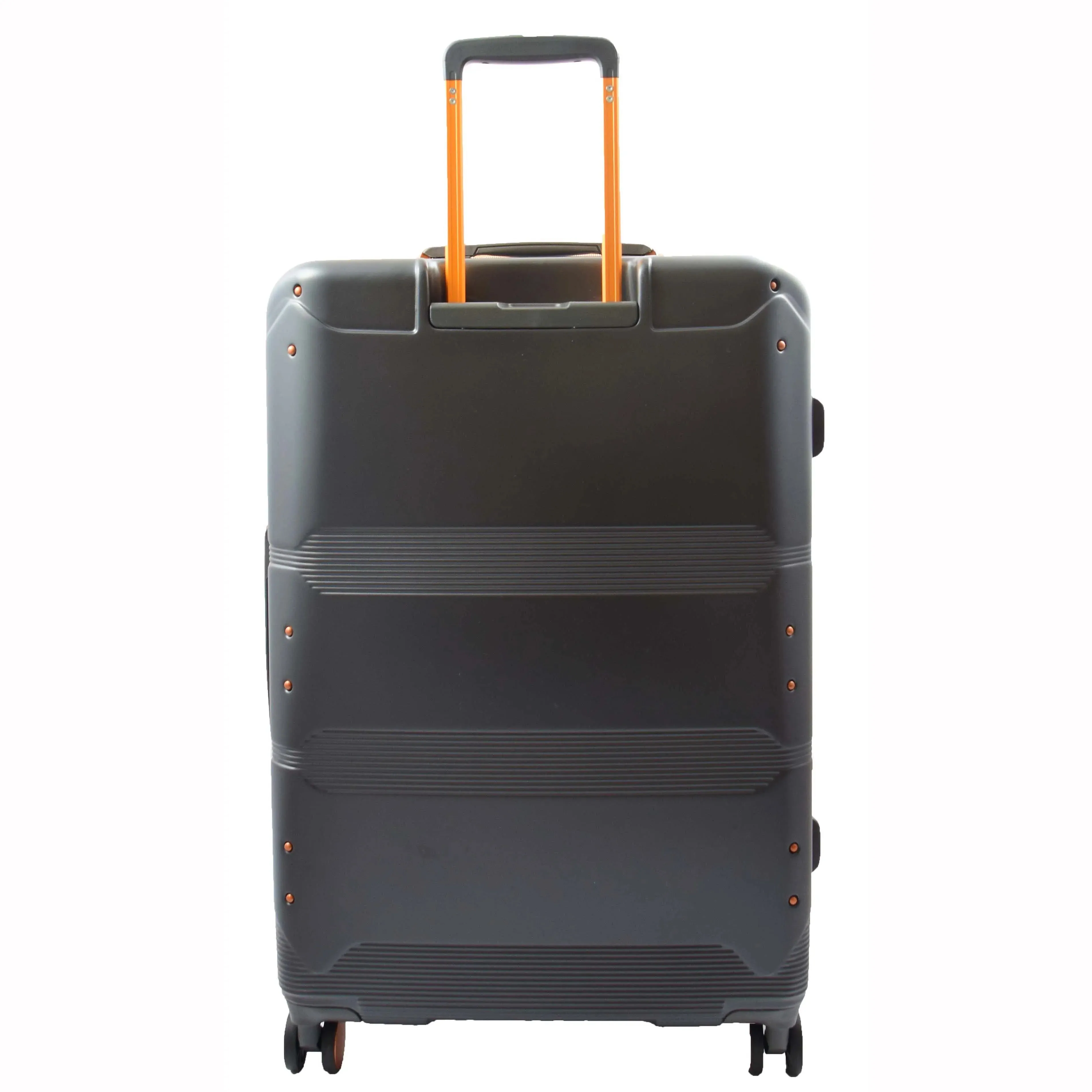 DR513 Expandable Travel Luggage With 8 Wheels Charcoal