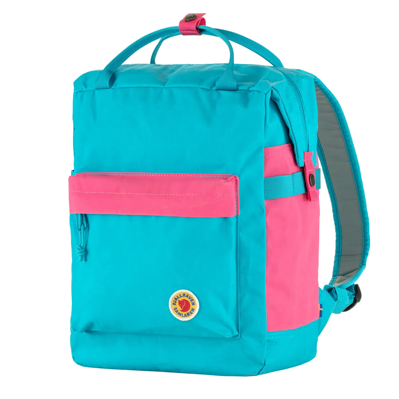 Fjallraven x Samlaren Haulpack 1A Deep Turquoise / Flamingo Pink