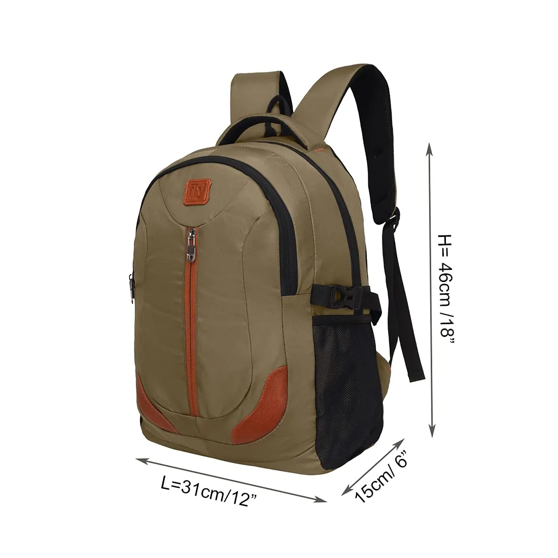 Fly Fashion 21 Ltrs 18 inch Casual School College Laptop Backpack Office Travel Bag with 15.6 Inch Laptop Compartment For Girls and Boys