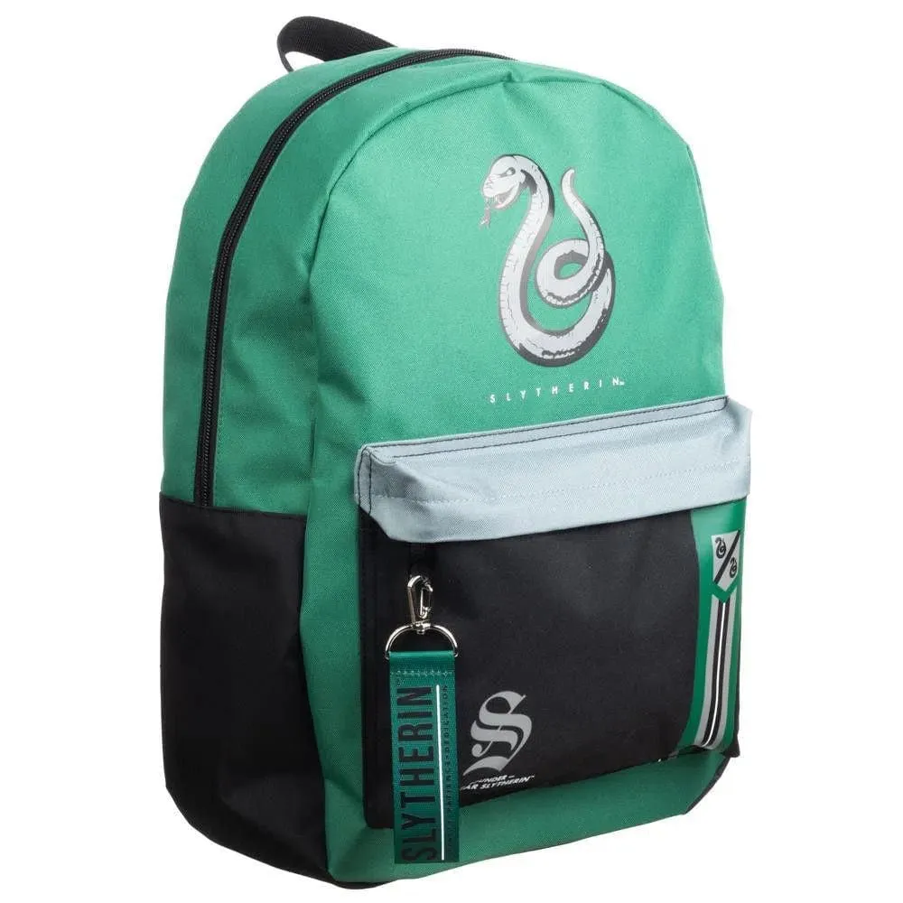 Harry Potter - Slytherin Mixblock Laptop Backpack - Bioworld