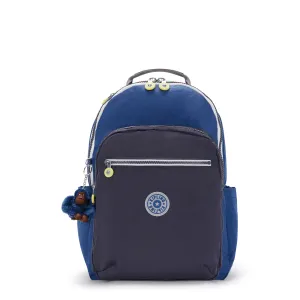 Kipling Seoul Fantasy Blue Bl Large Backpack C2I5140-8FB