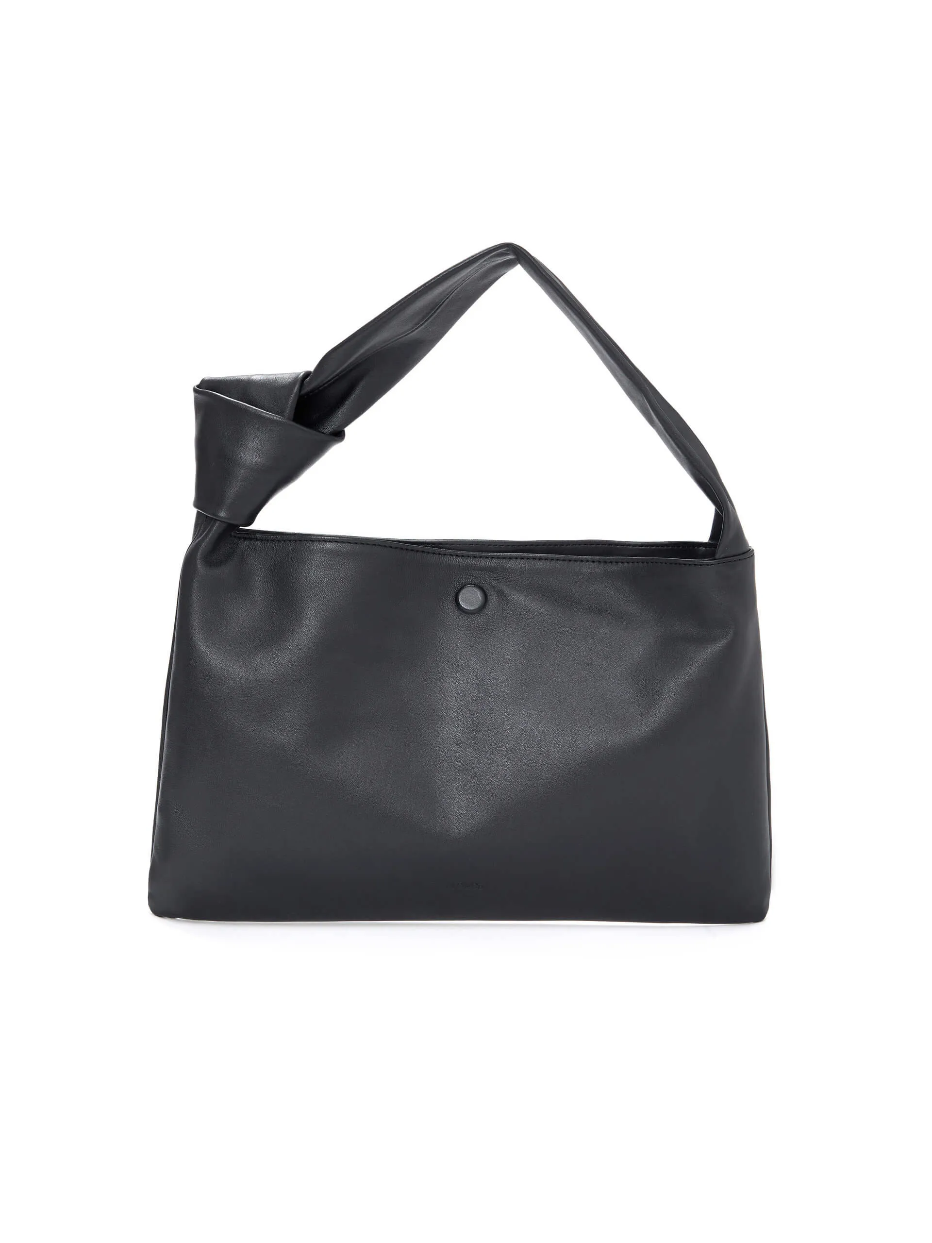 Leather Knot Tote Bag
