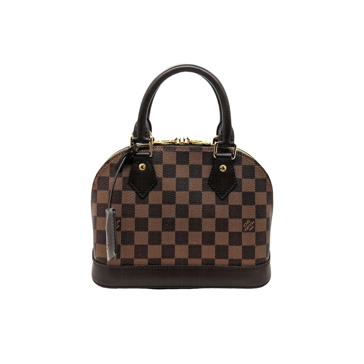 Louis Vuitton Damier Ebene Alma BB Handbag Satchel