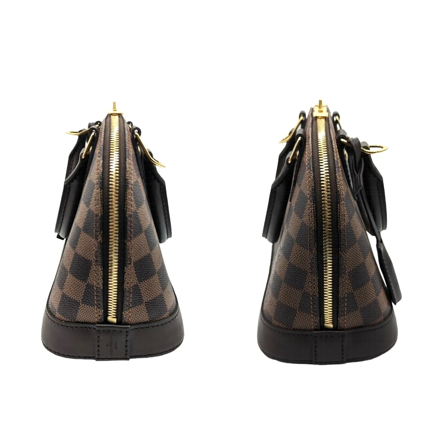 Louis Vuitton Damier Ebene Alma BB Handbag Satchel