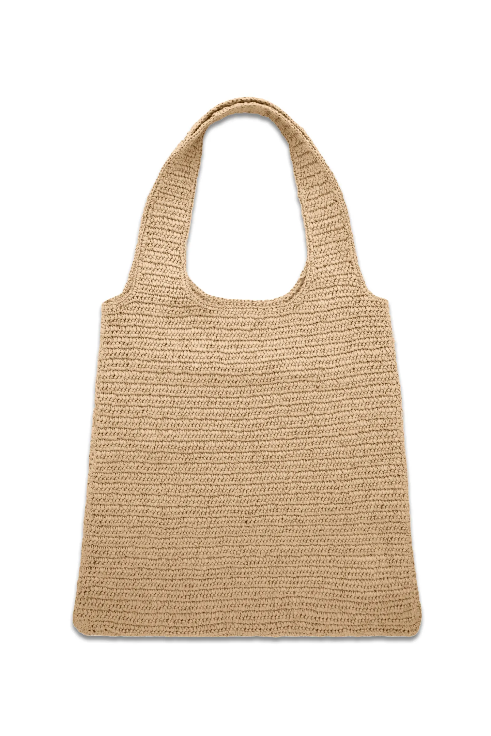 Oversized Shopper - Raffia