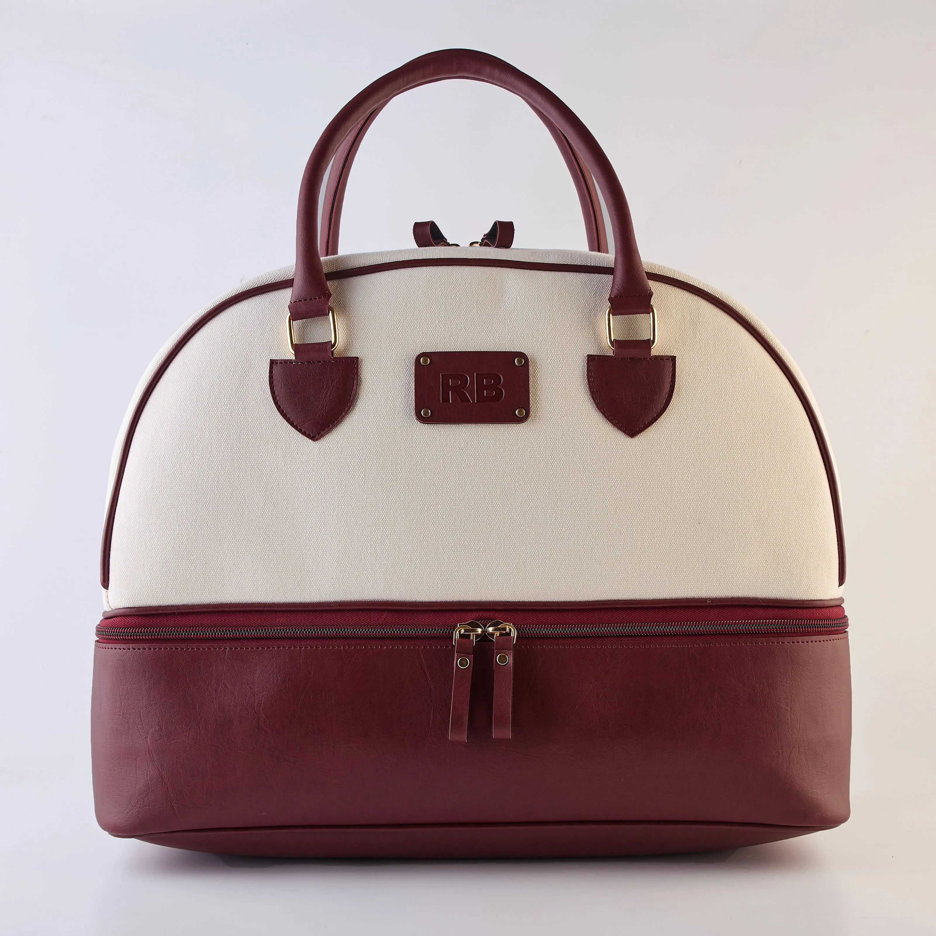 PERSONALISED WEEKENDER BAG - MAROON
