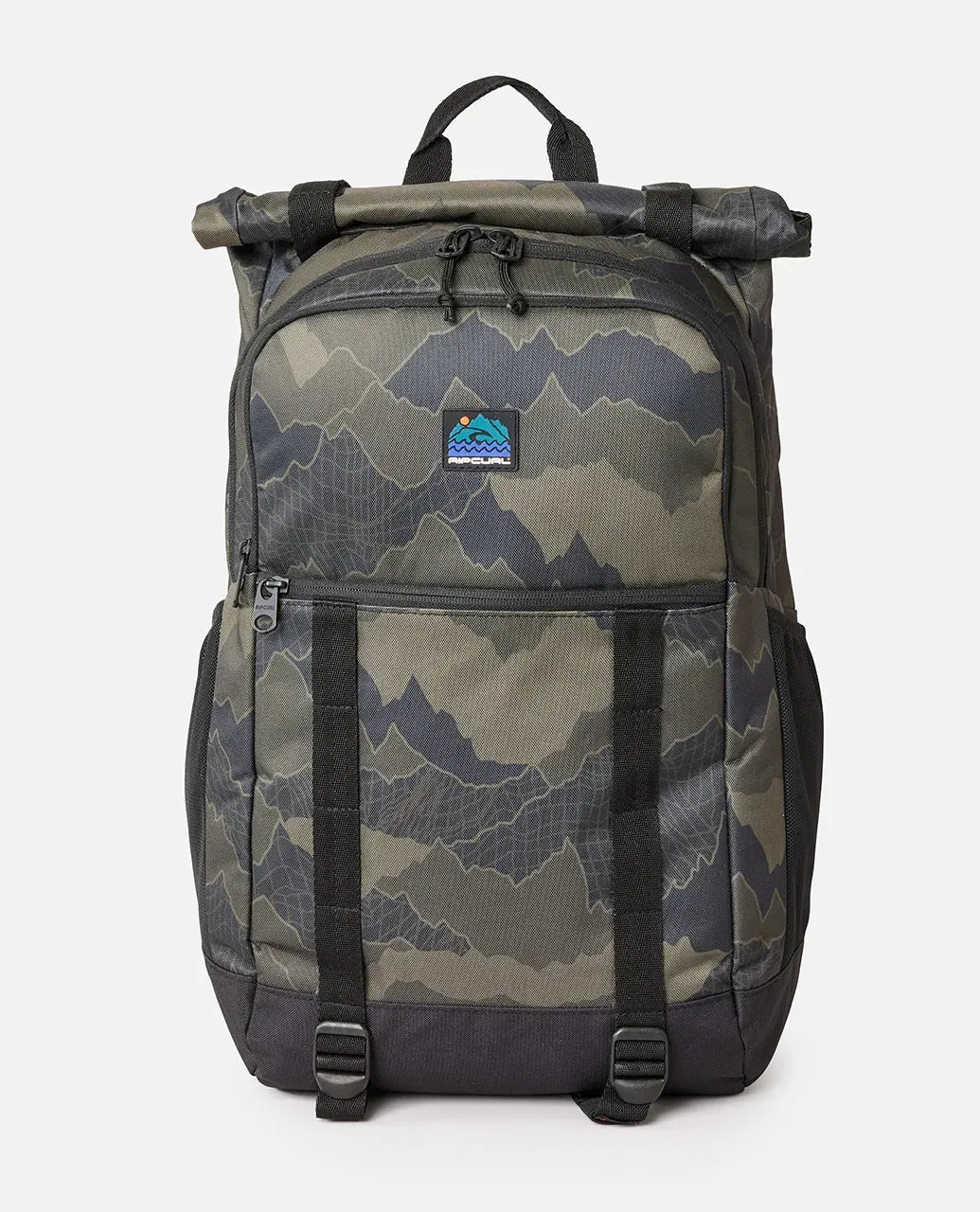 Rip Curl Unisex Dawn Patrol 30L Search Backpack Black/Olive 159MBA-6696