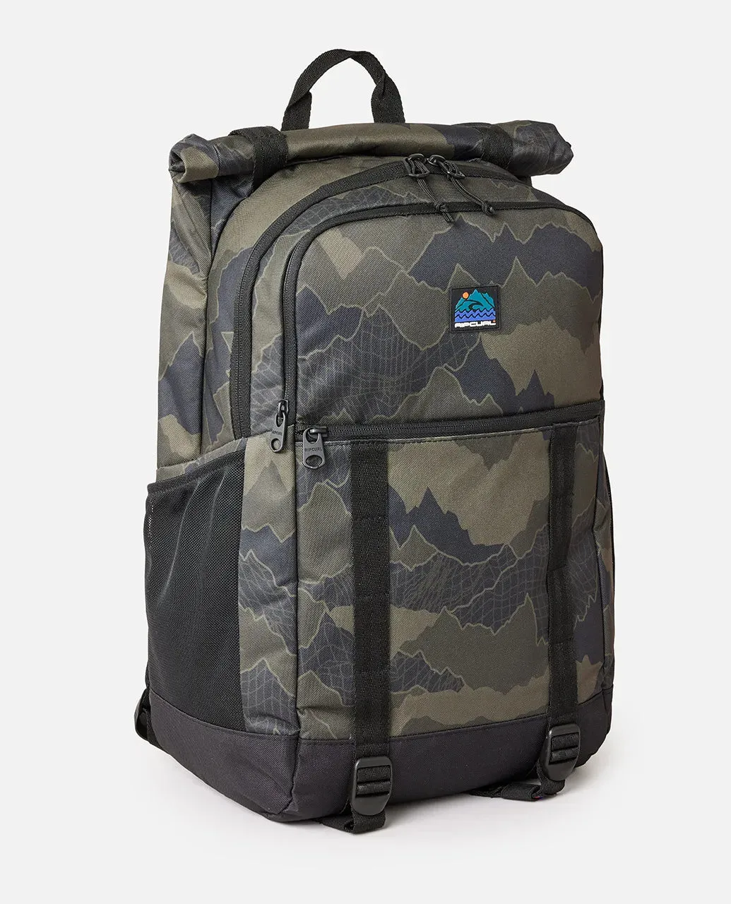 Rip Curl Unisex Dawn Patrol 30L Search Backpack Black/Olive 159MBA-6696