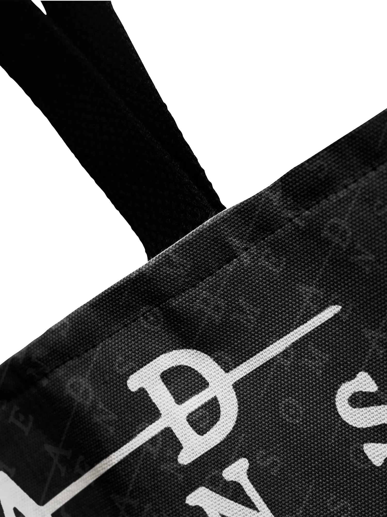 Rocksax Bad Omens Webbing Handled Beach/Shopper Tote - Ramskull
