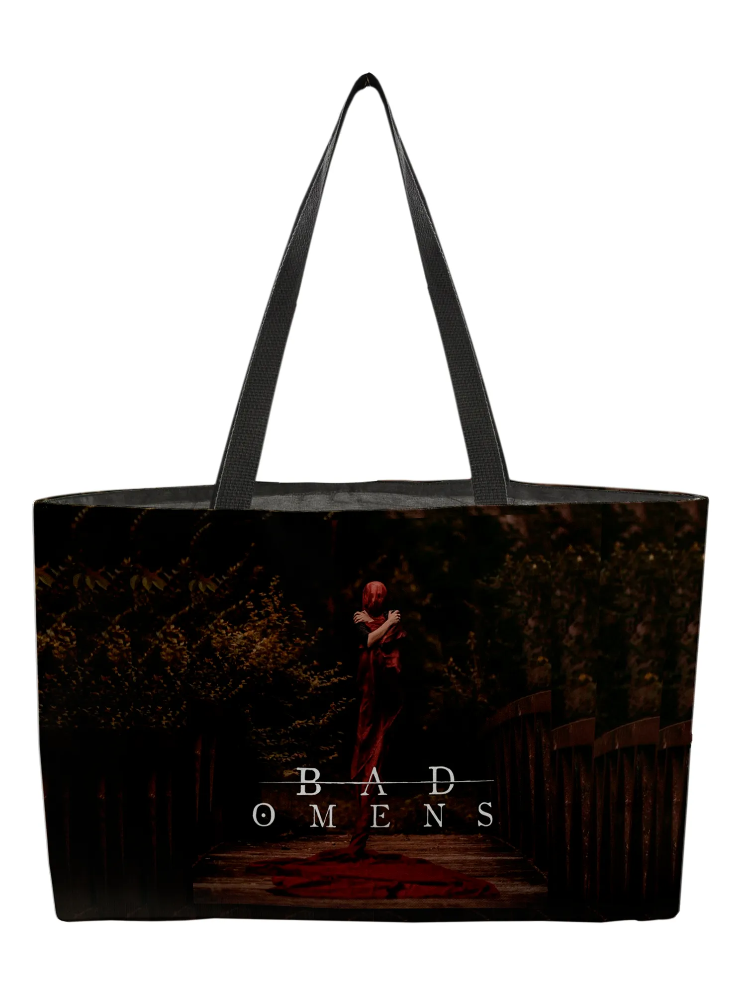 Rocksax Bad Omens Webbing Handled Beach/Shopper Tote - Self Titled Cover