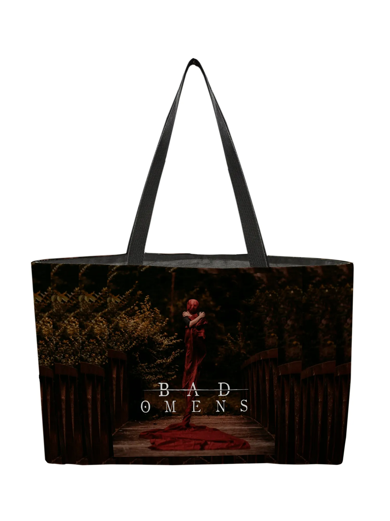 Rocksax Bad Omens Webbing Handled Beach/Shopper Tote - Self Titled Cover