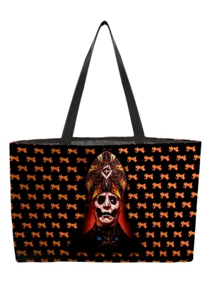 Rocksax Ghost Webbing Handled Beach/Shopper Bag - Cardinal