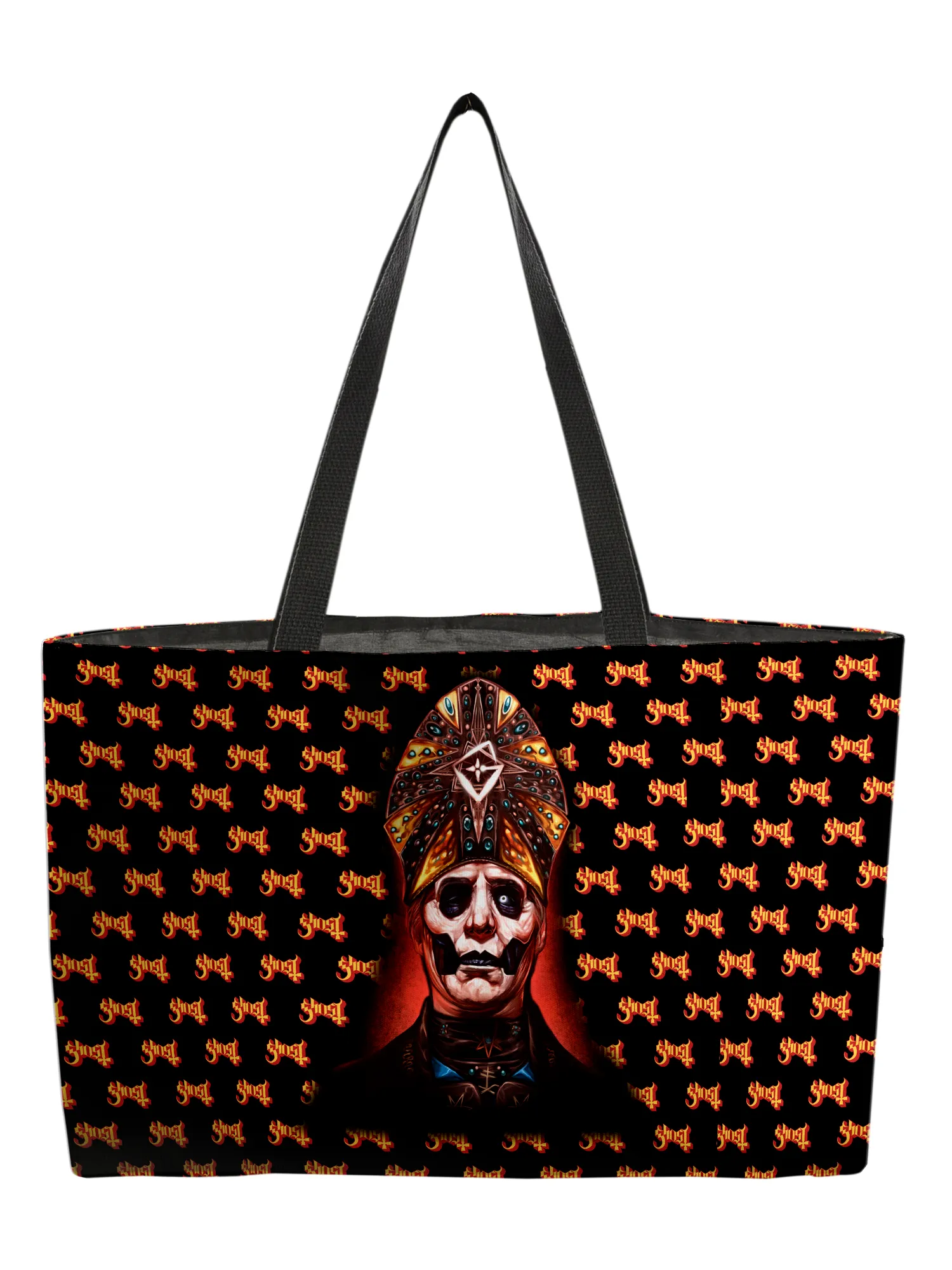 Rocksax Ghost Webbing Handled Beach/Shopper Bag - Cardinal