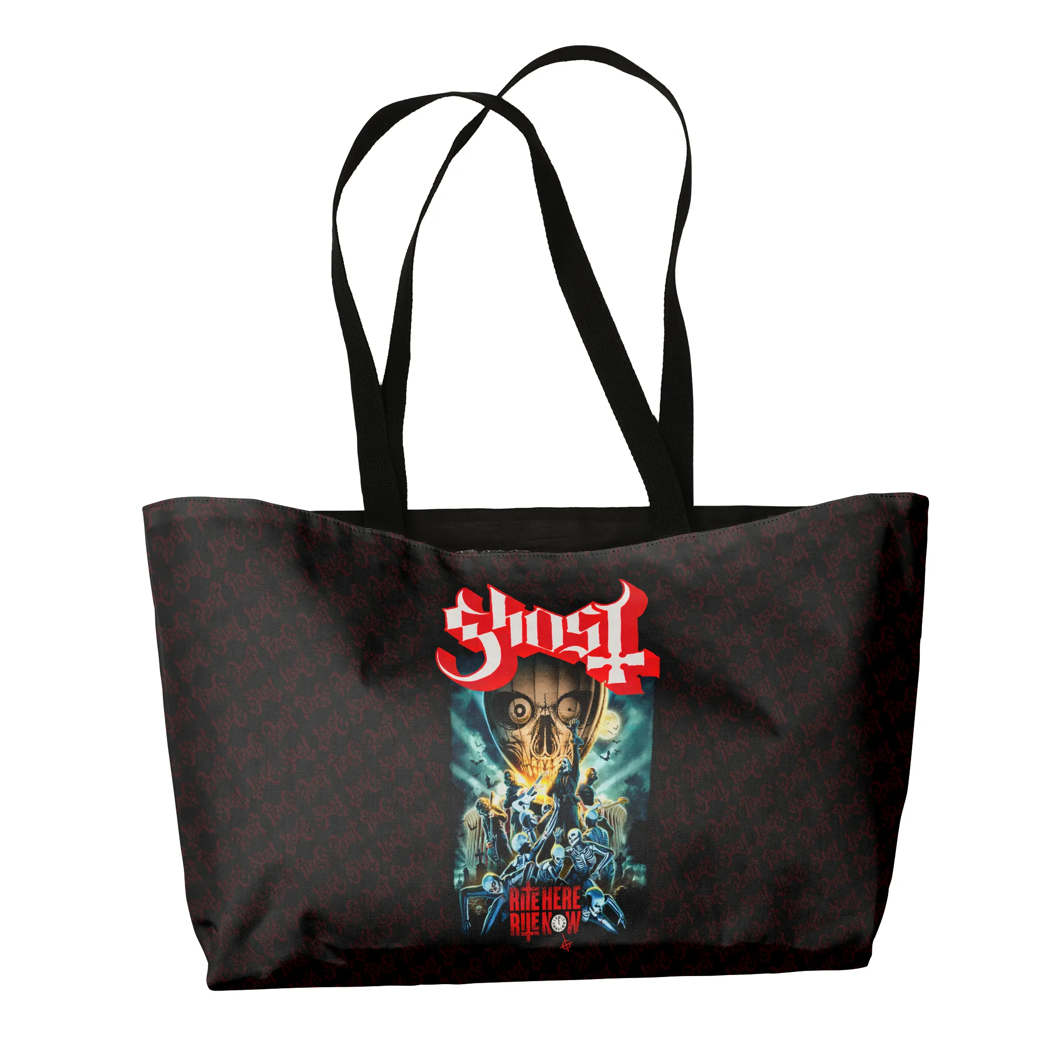 Rocksax Ghost Webbing Handled Shopper/Tote - Rite Here, Rite Now