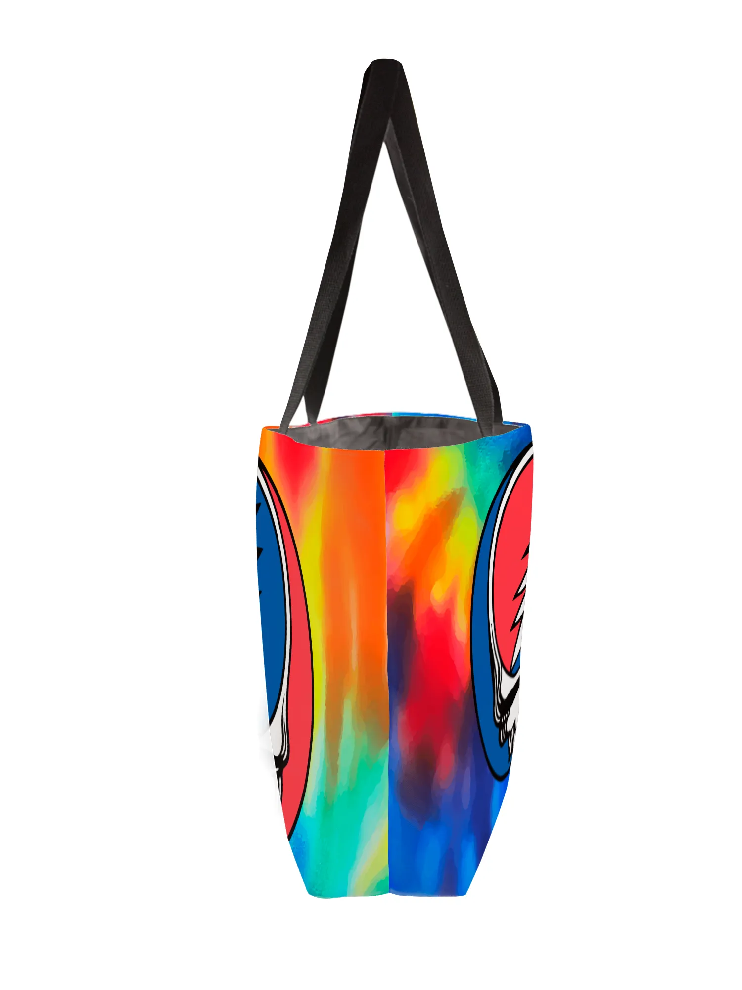 Rocksax Grateful Dead Webbing Handled Beach/Shopper Bag - Steal Your Face