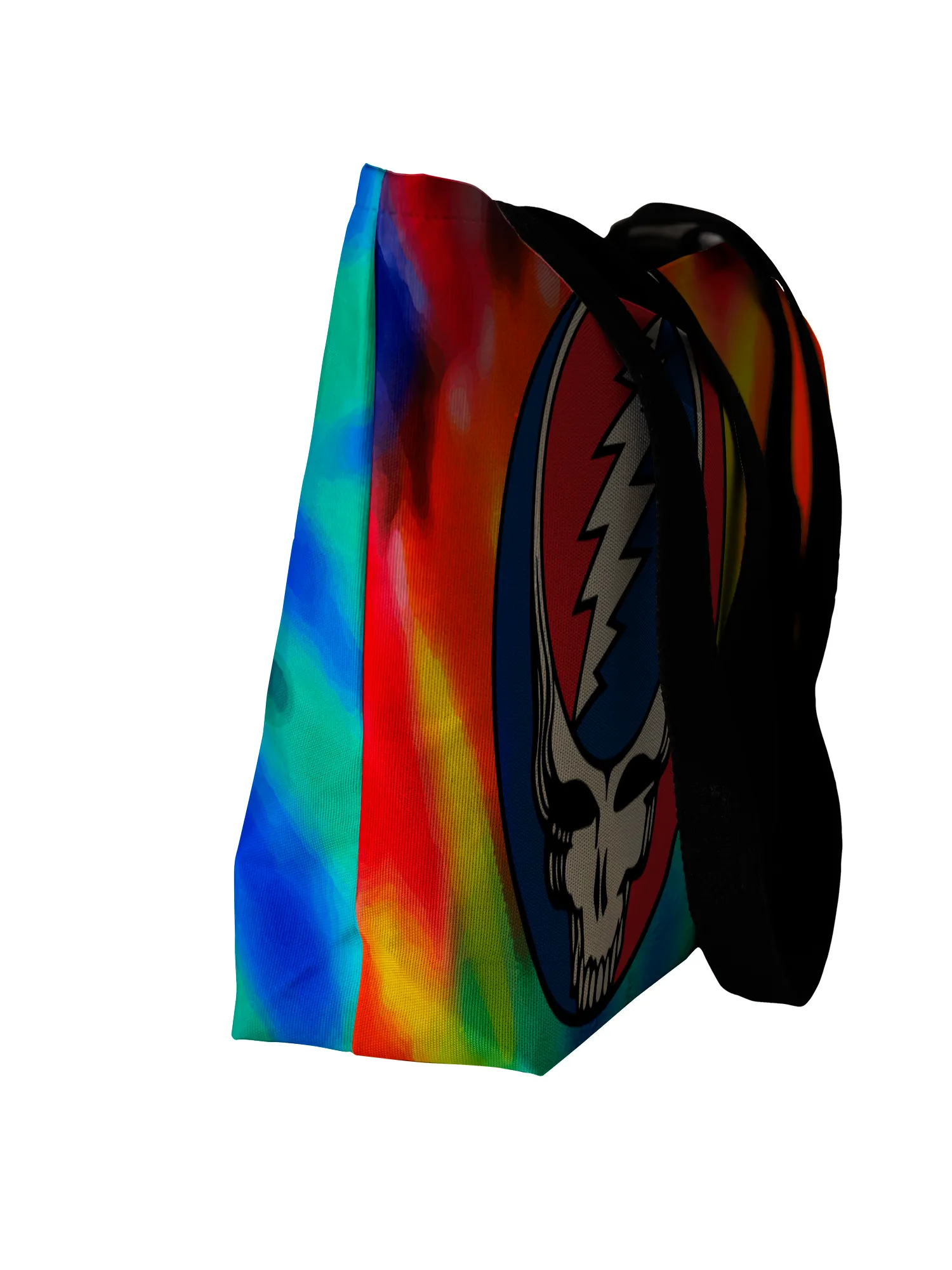 Rocksax Grateful Dead Webbing Handled Beach/Shopper Bag - Steal Your Face