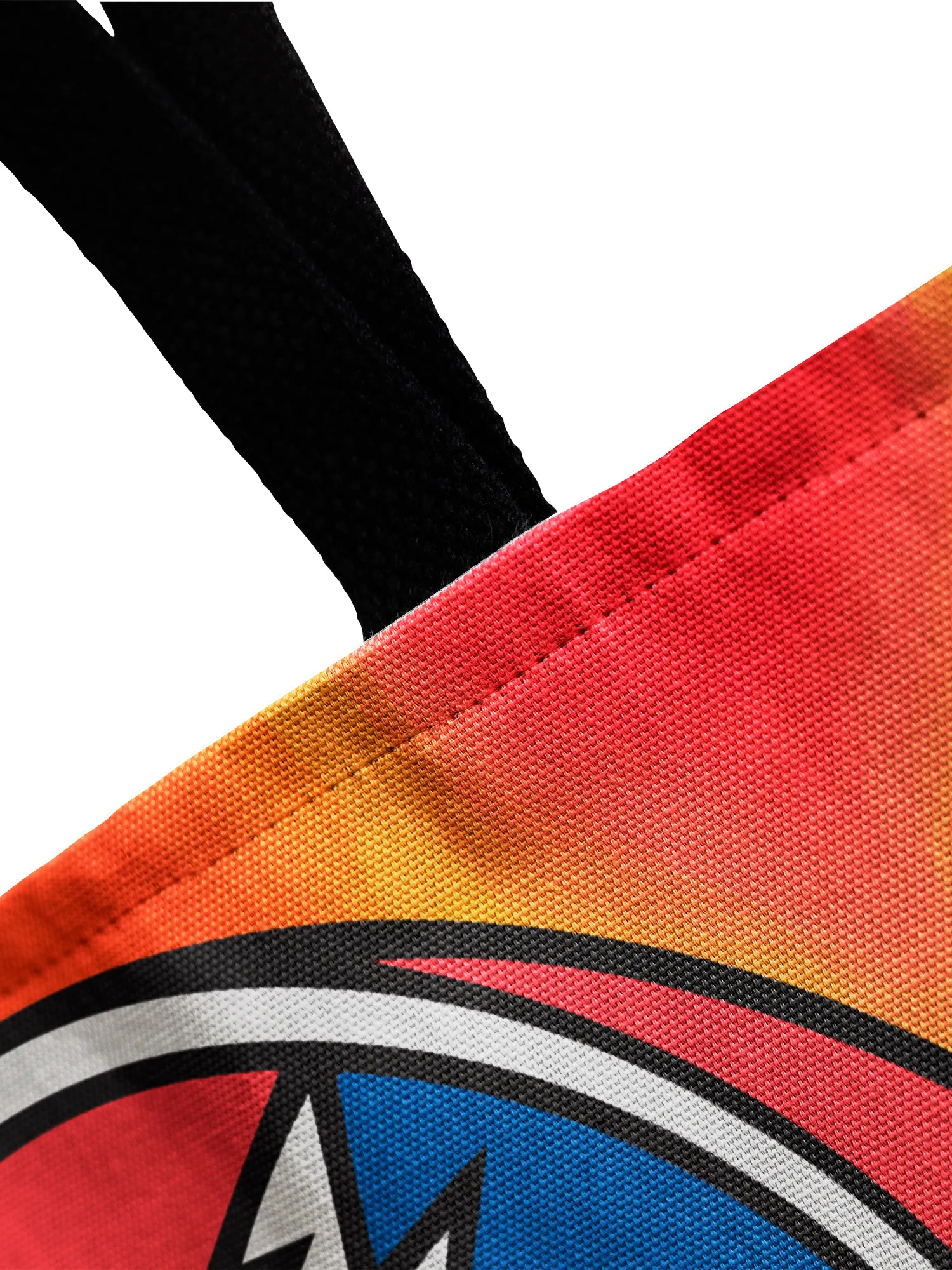 Rocksax Grateful Dead Webbing Handled Beach/Shopper Bag - Steal Your Face
