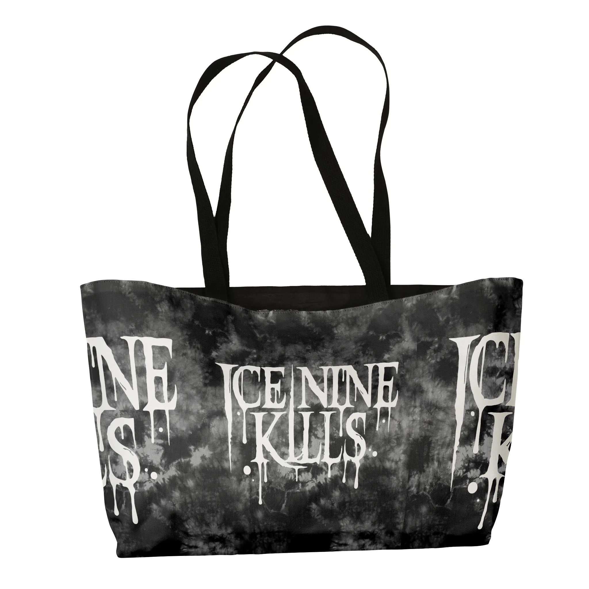 Rocksax Ice Nine Kills Webbing Handled Breach/Shopper Bag - Drippy Logo