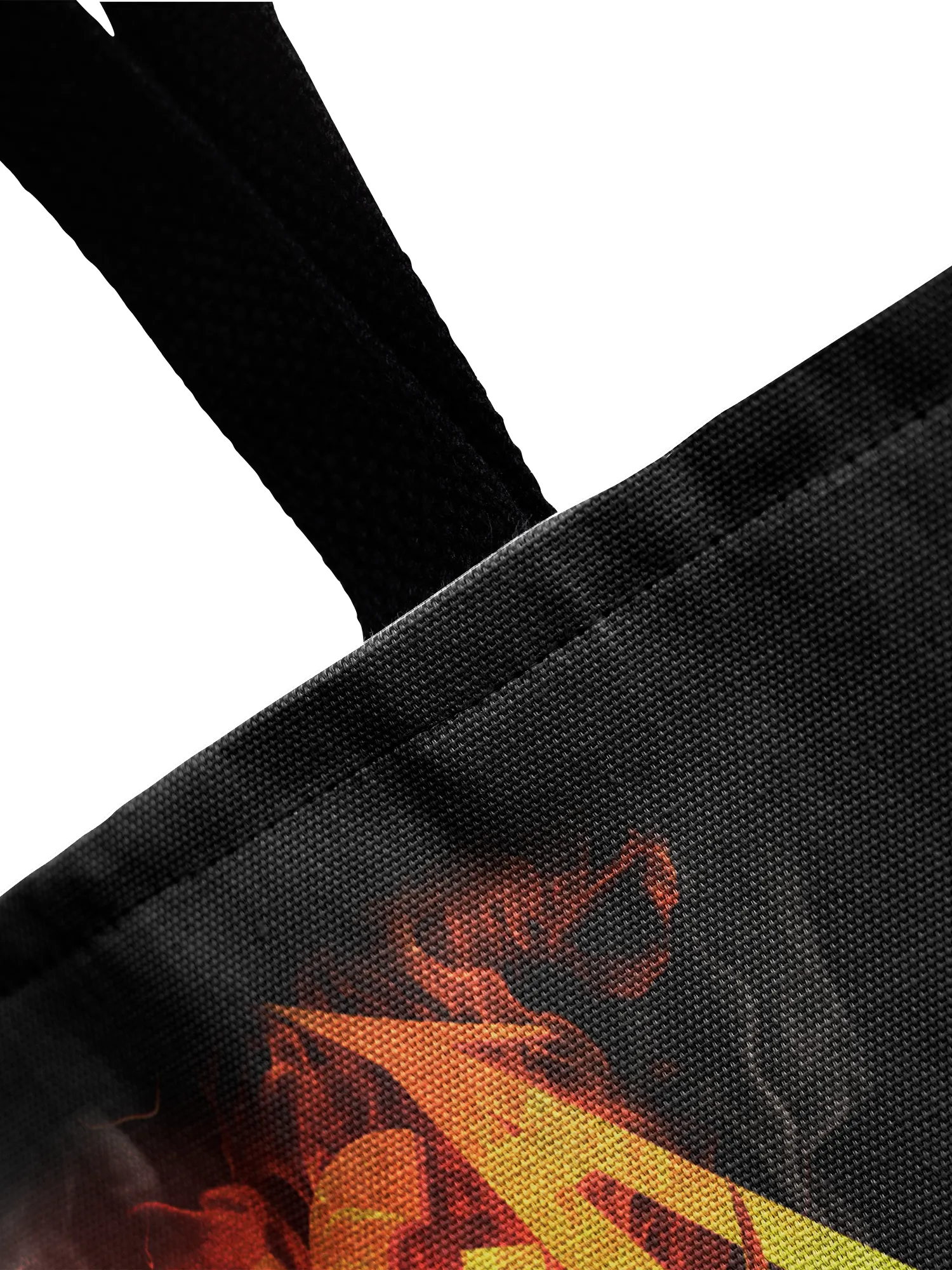 Rocksax Metallica Webbing Handled Beach/Shopper Bag - Fire