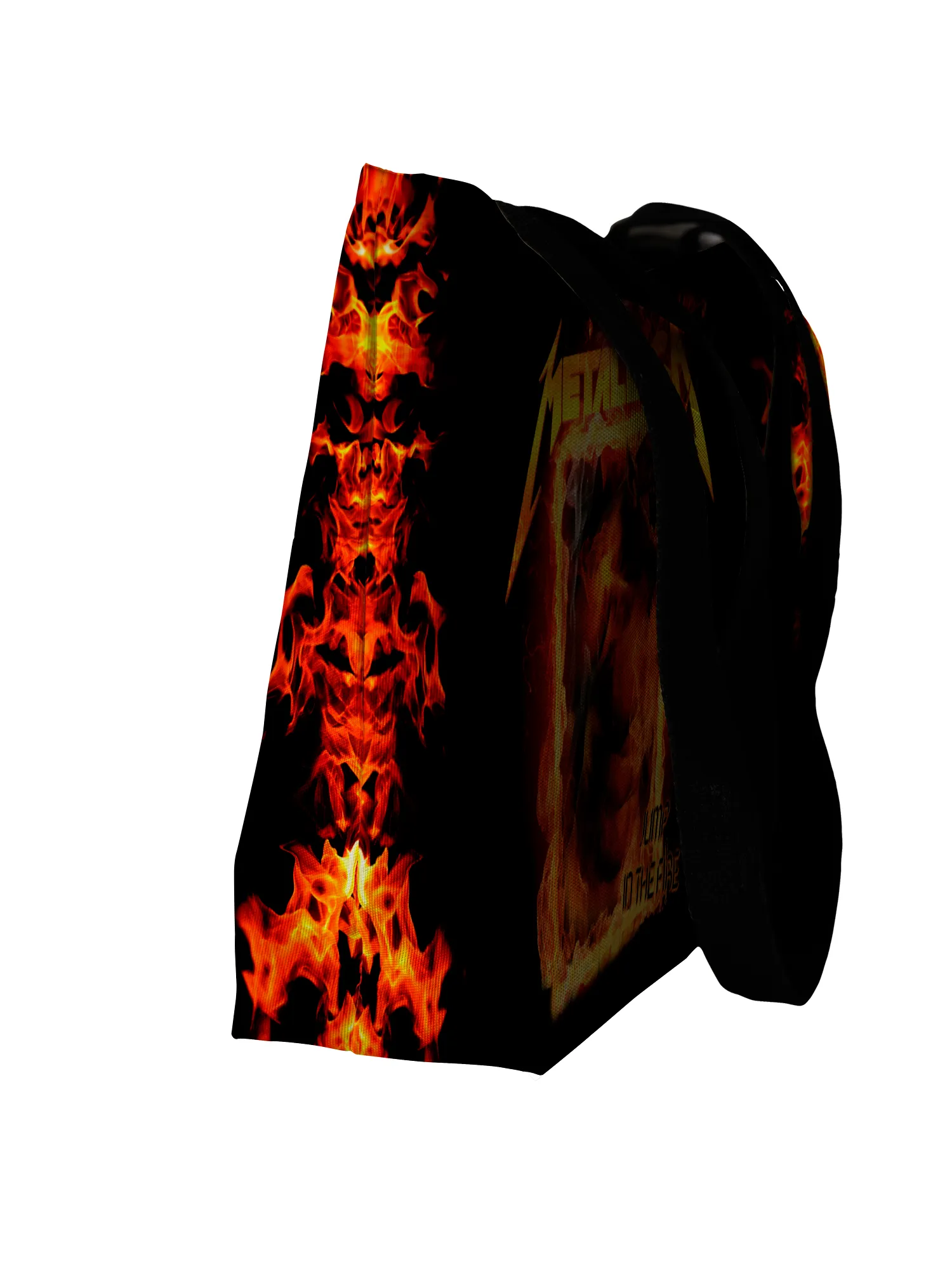 Rocksax Metallica Webbing Handled Beach/Shopper Bag - Fire