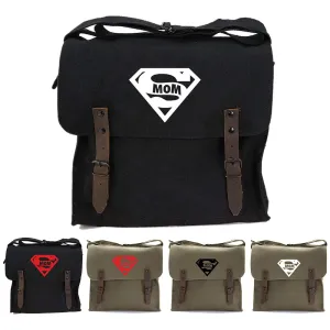 Super Mom Army Heavyweight Canvas Medic Shoulder Bag