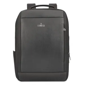 THE CLOWNFISH Circuitguard Series Laptop Backpack - Expandable, USB Charging | 15.6 inch | Black