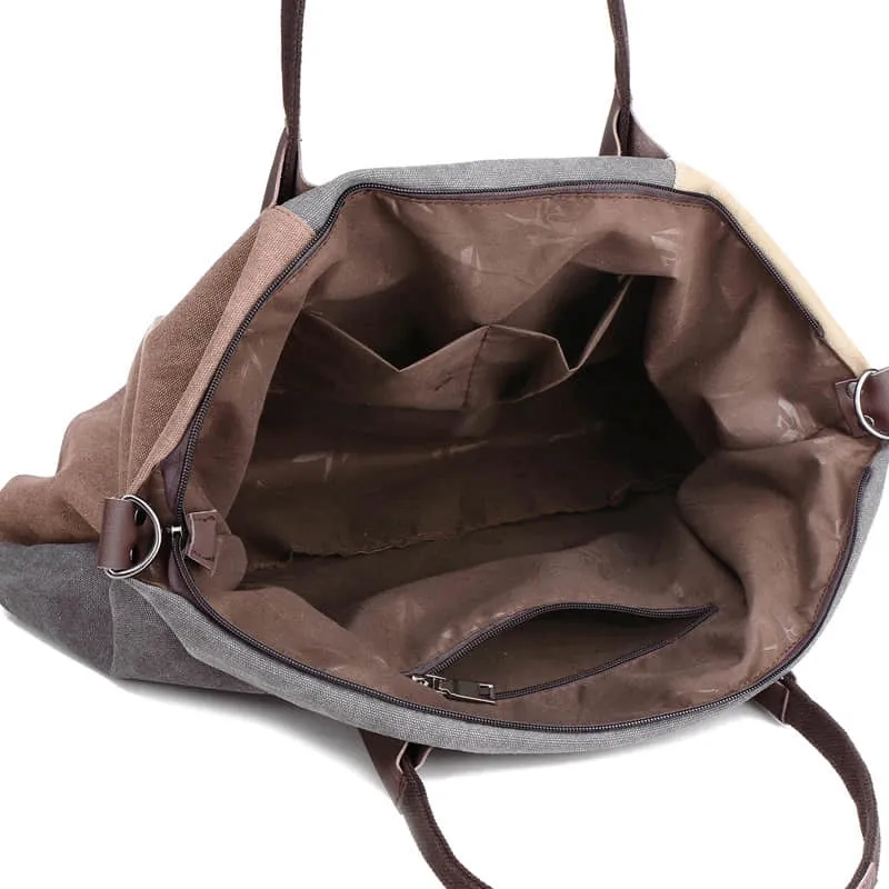Tote bag single shoulder messenger bag casual lady graffiti big bag