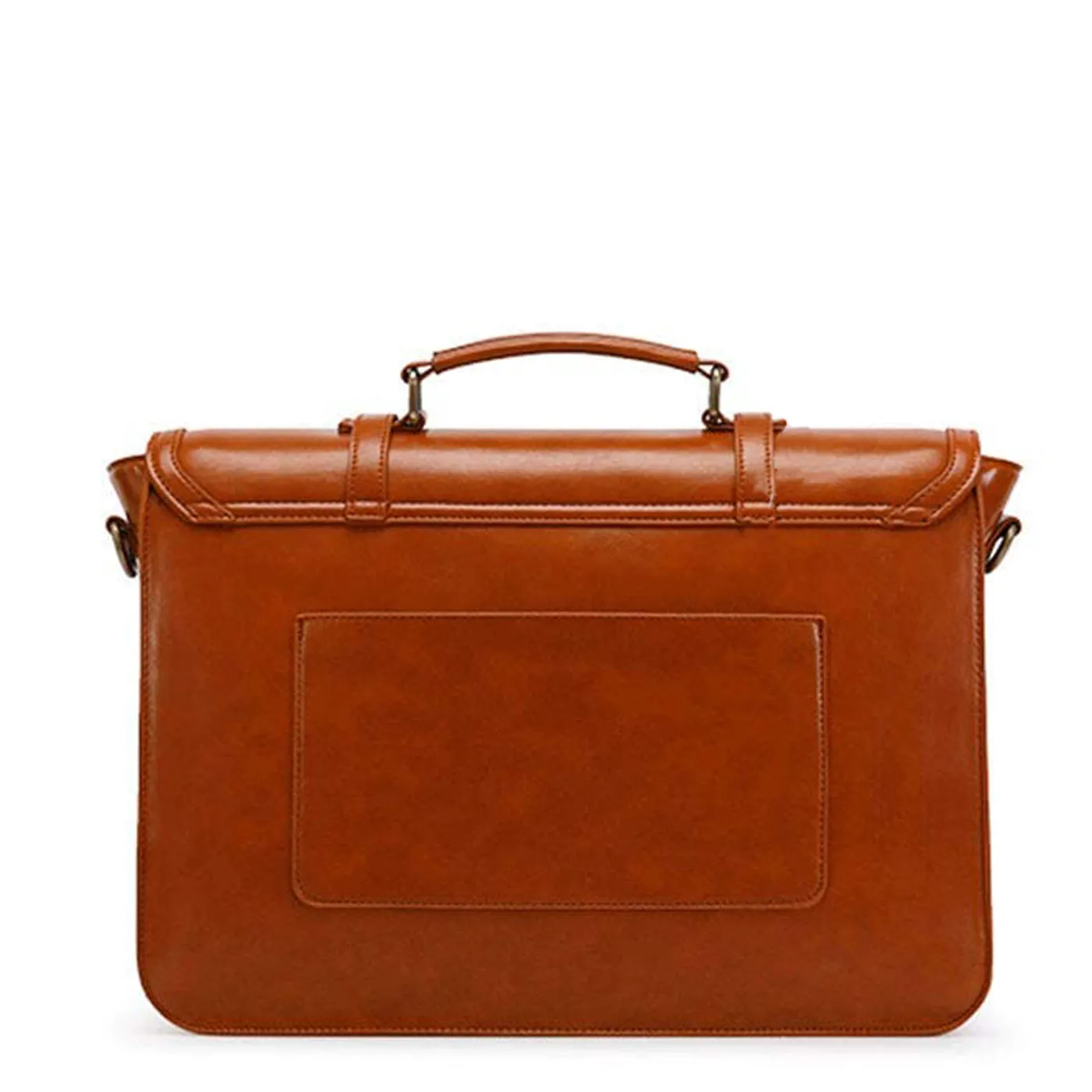 Trimmed Flap Boutique Briefcase