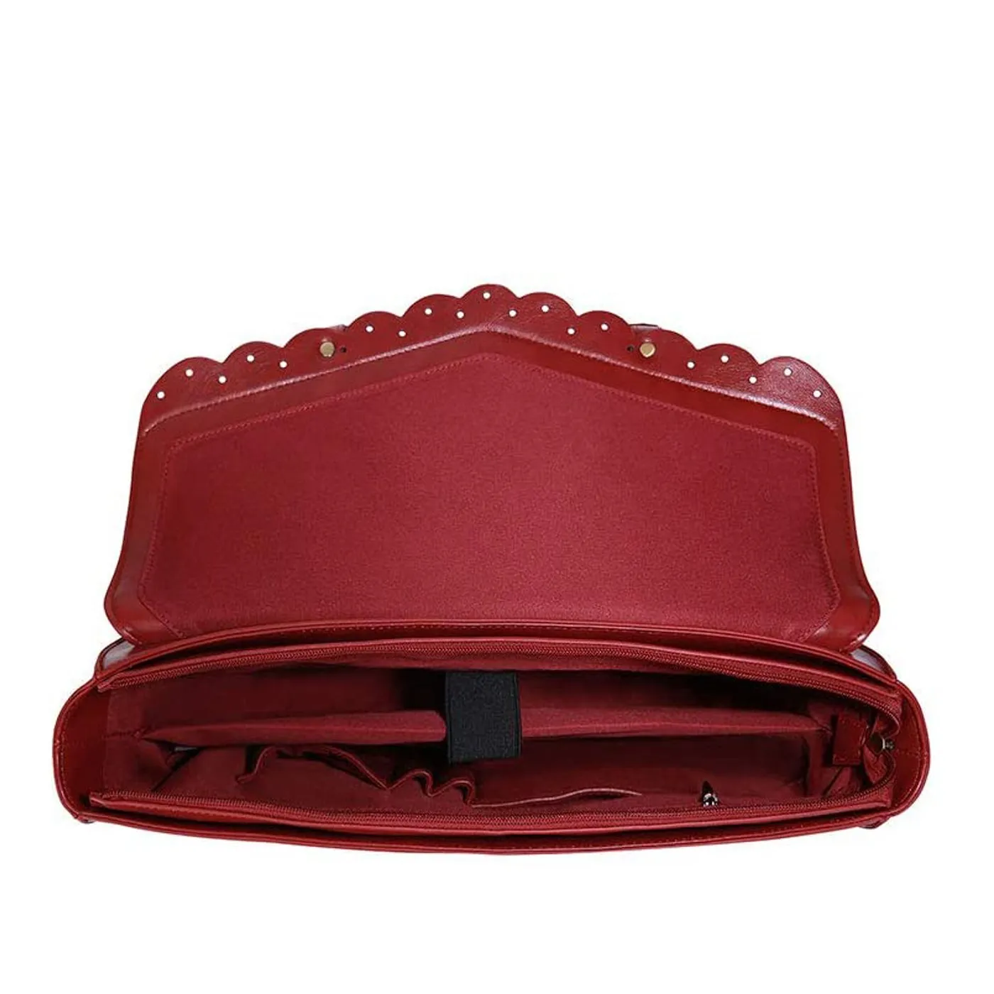 Trimmed Flap Boutique Briefcase