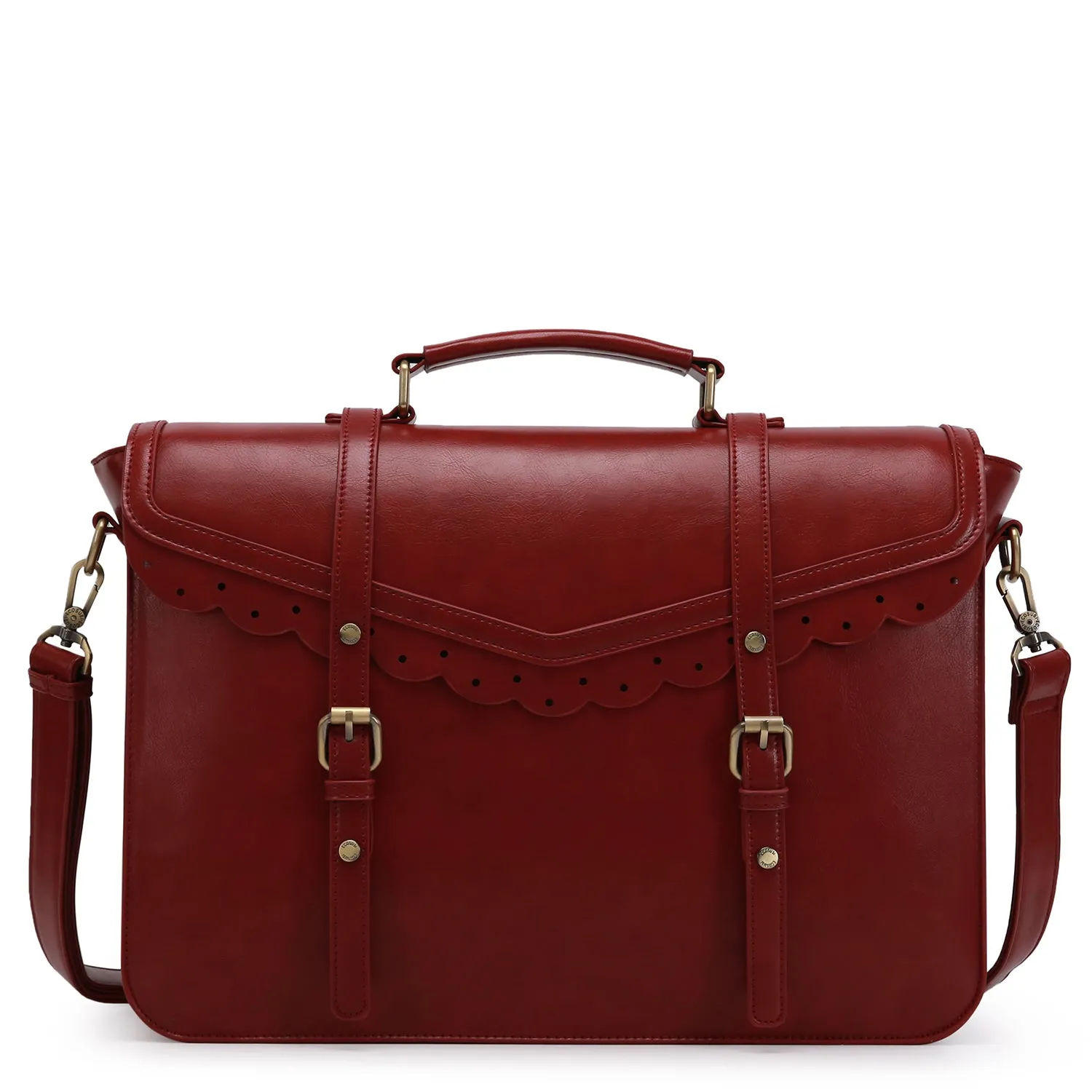 Trimmed Flap Boutique Briefcase