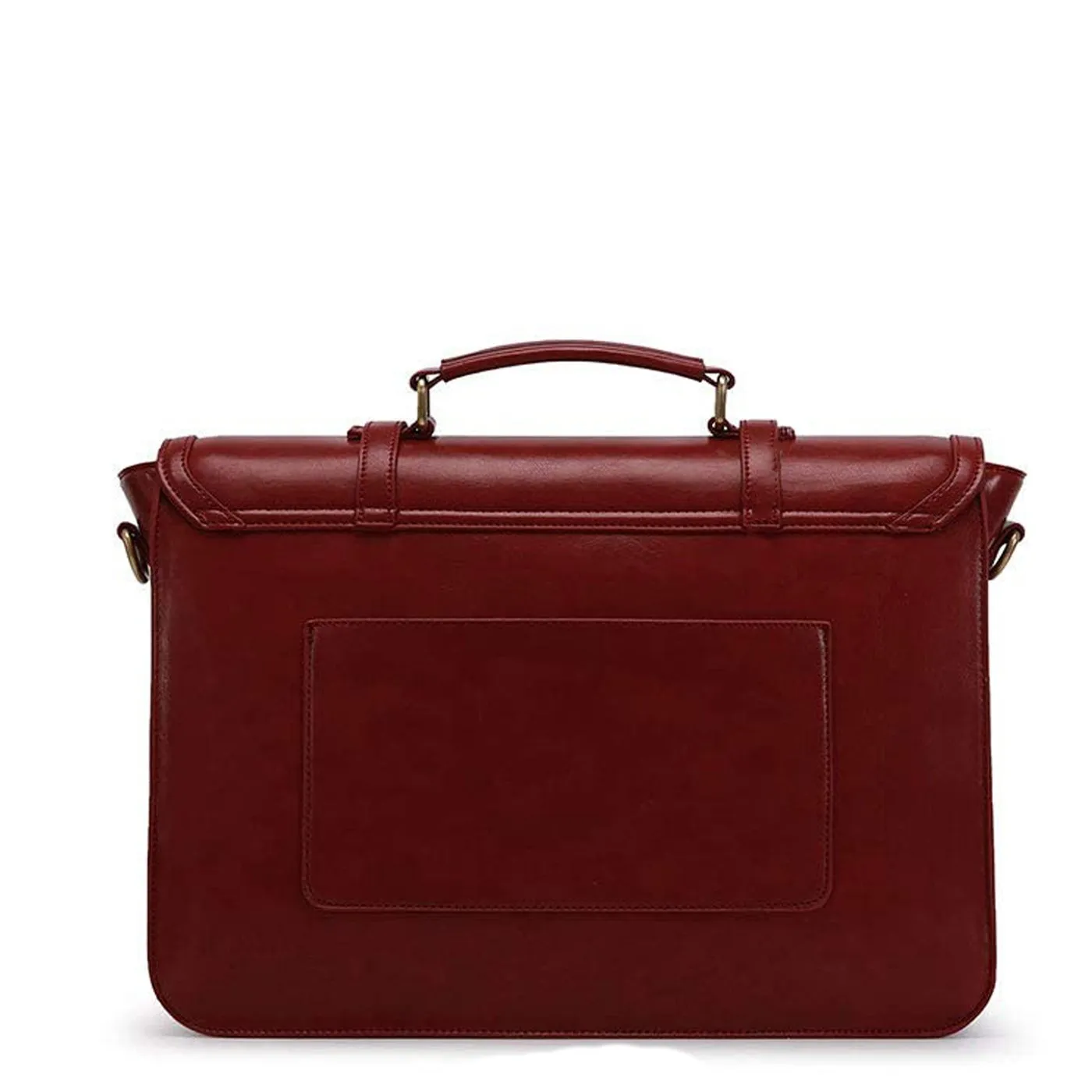 Trimmed Flap Boutique Briefcase
