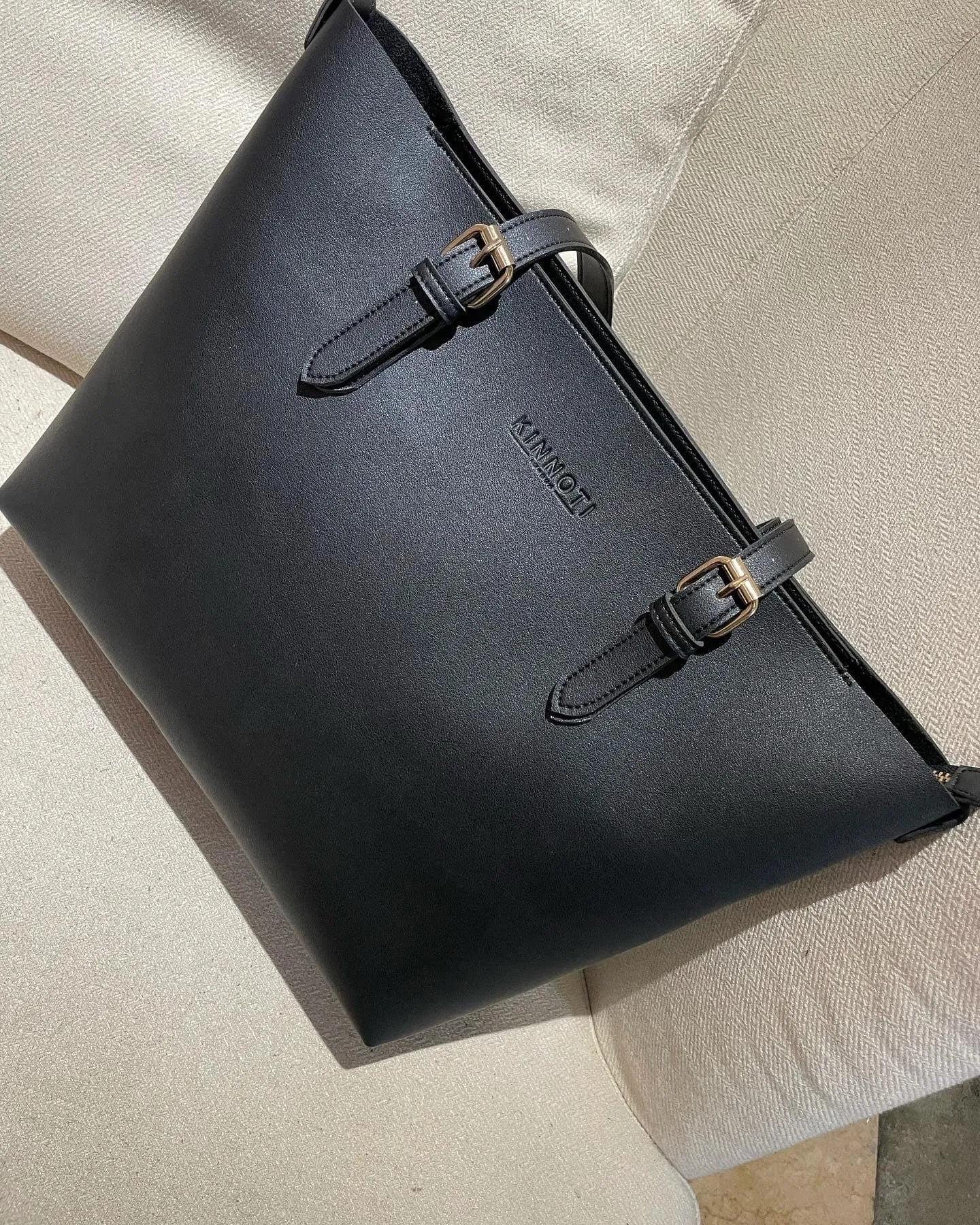 Vegan Leather Classic Tote Bag