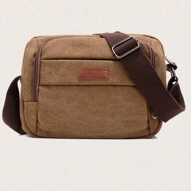 Xiniu Men Canvas Bag Casual Travel Men's Crossbody Bag Luxury Men Messenger Bags#LREW