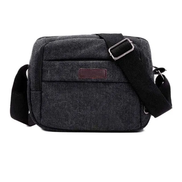 Xiniu Men Canvas Bag Casual Travel Men's Crossbody Bag Luxury Men Messenger Bags#LREW