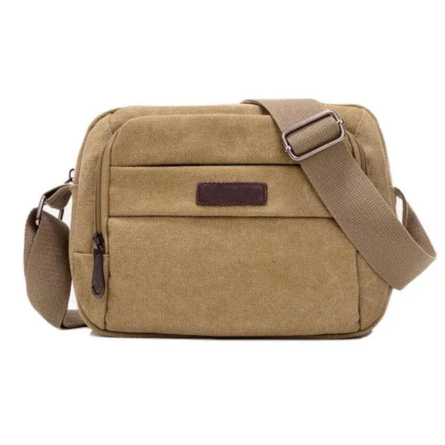 Xiniu Men Canvas Bag Casual Travel Men's Crossbody Bag Luxury Men Messenger Bags#LREW