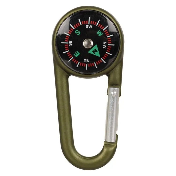 Xtreme Xccessories 3 in 1 Thermometer Caribiner Mini Compass